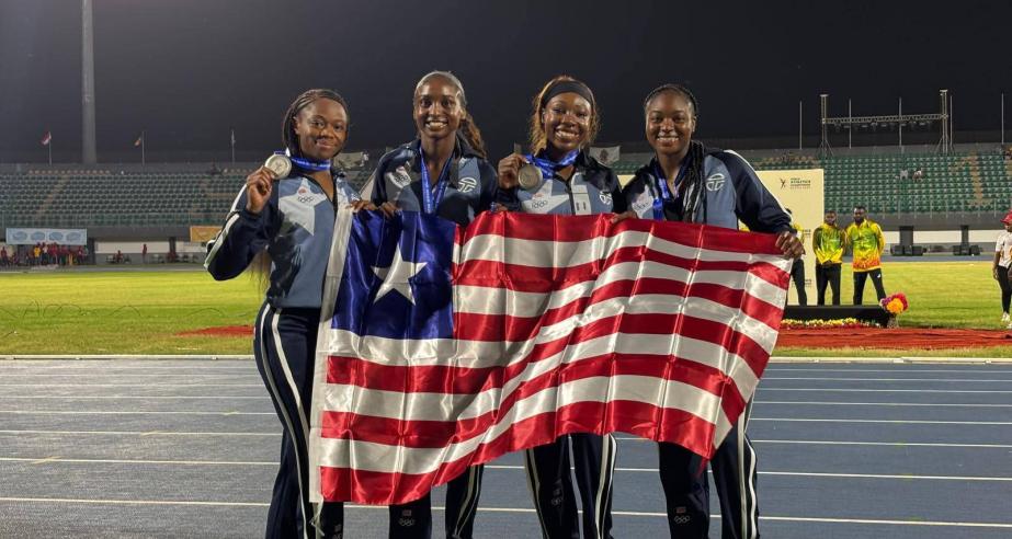 Team Liberia Shines at African Senior Championships in Accra