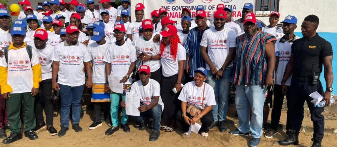 ‎‎A Milestone for Youth Development : The National Cadet Program Officially Launched in Cestos City, Rivercess County