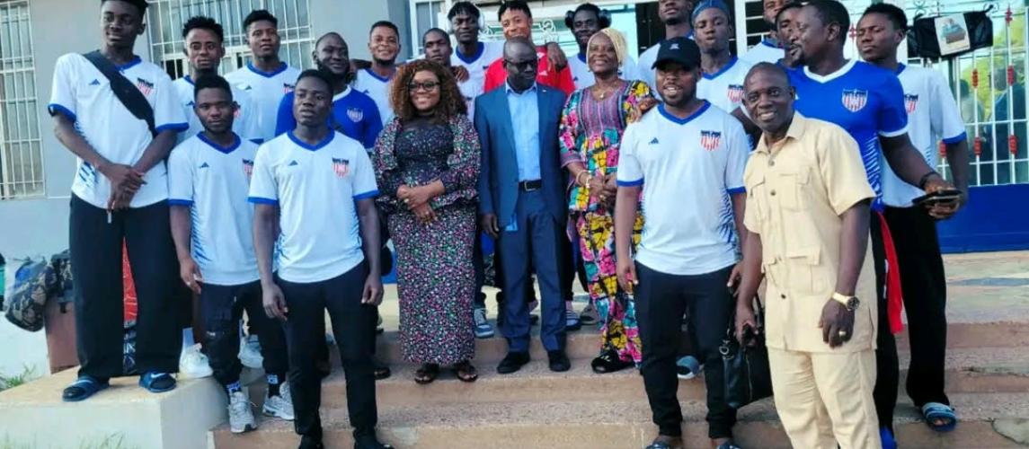 Liberia Football Delegation Returns Home After Impressive China Tour